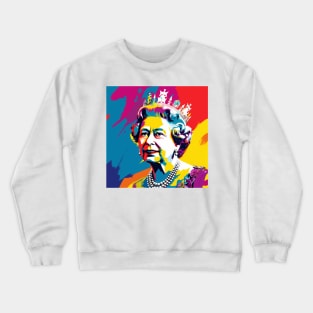 Elizabeth Pop Art 2 Crewneck Sweatshirt